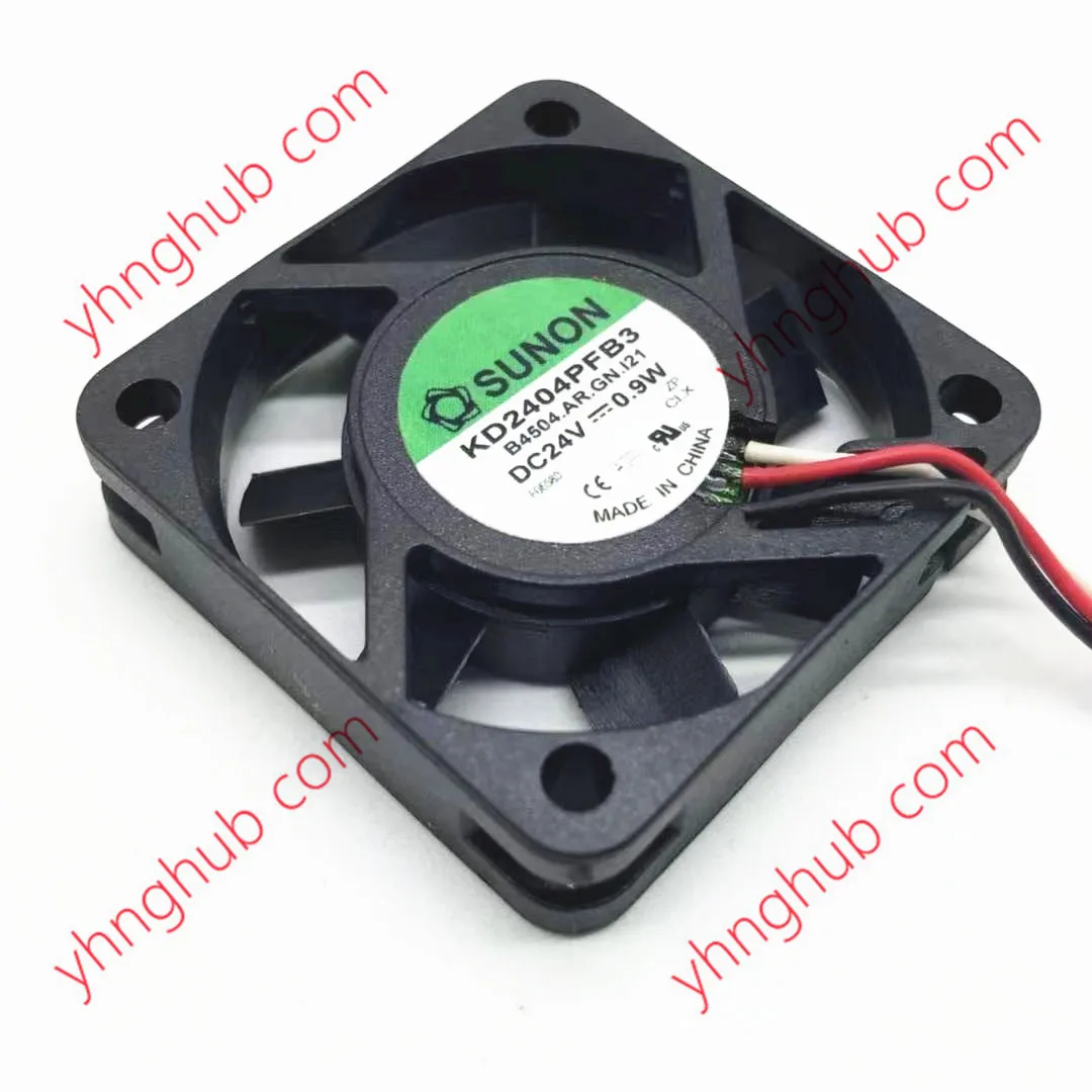 

Sunon KD2404PFB3 B4504.AR.GN.I21 DC 24V 0.9W 40x40x10mm 3-Wire Server Cooling Fan