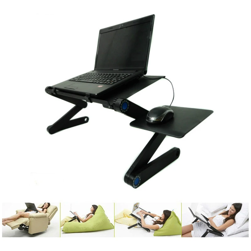 

Portable foldable adjustable folding table for Laptop Desk Computer notebook Stand Tray For Sofa Bed Laptop stand