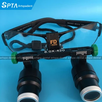 

High Quality 2.5X 3.5X 4X 5X 6X Binocular Headwear Medical magnifying glass Surgical loupes Dental Loupes medical loupes