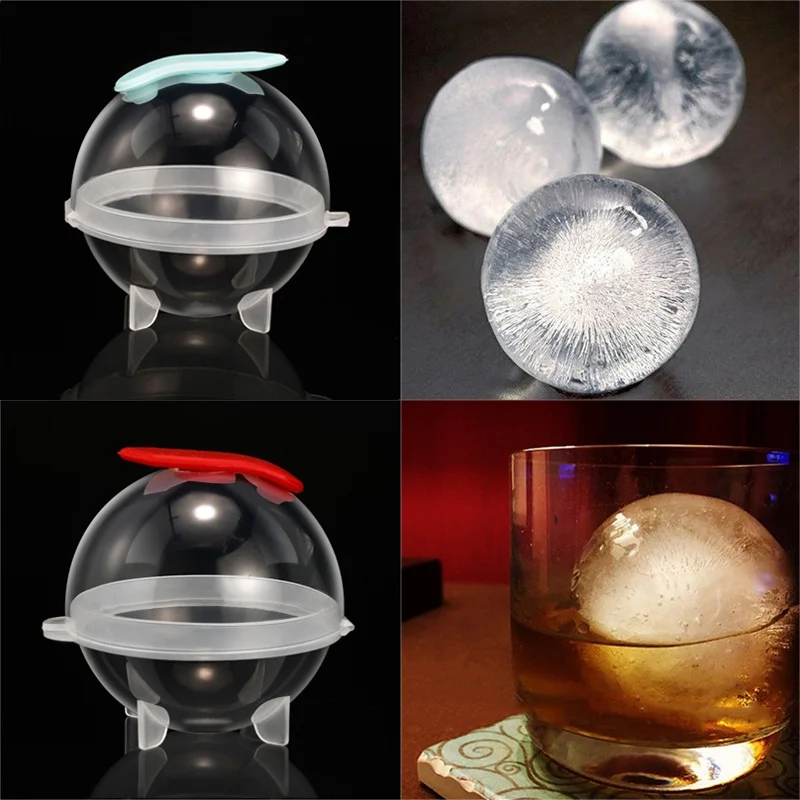 Big Size Ball Ice Molds Sphere Round Ball Ice Cube Makers Home and