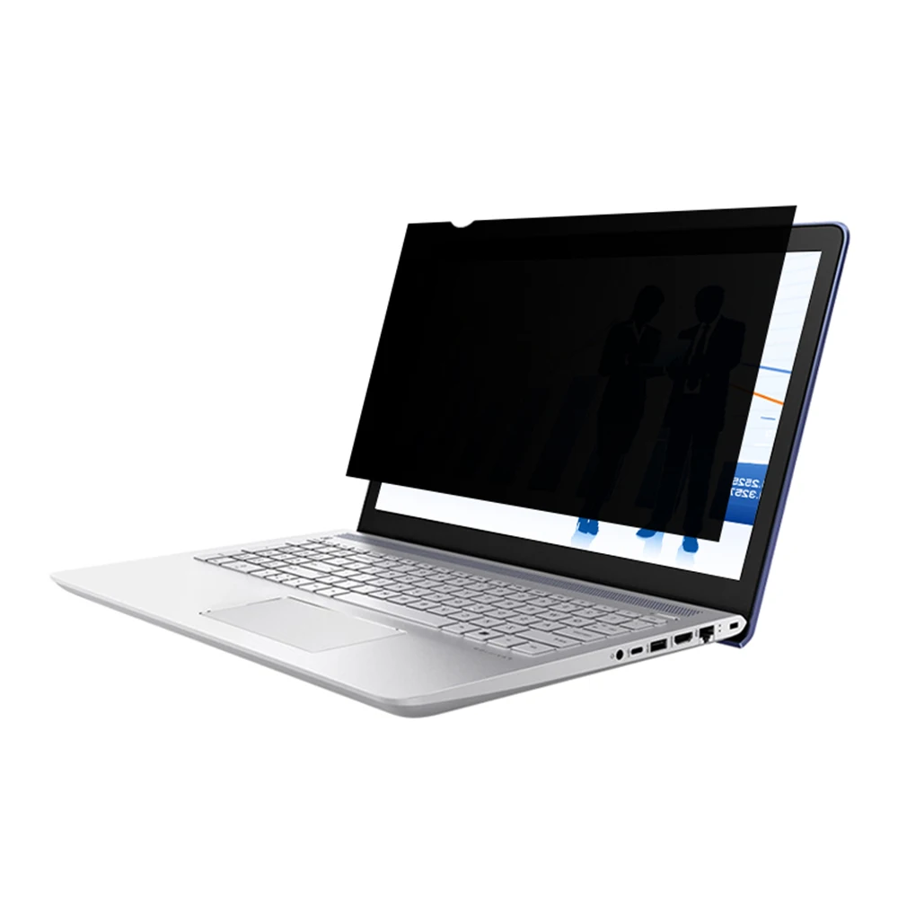 Privacy Screen Filter Reversible Hightransmittance 16:9 Aspect Ratio 30&deg; Invisible Anti-UV Anti-glare Film For 14'' 15.6" Laptop