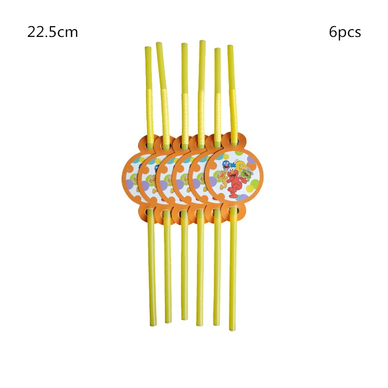 

Sesame Street Birthday Party Supplies tablecloth Napkin Banners Cups Straws baby shower toys decorations favors kids gifts sets