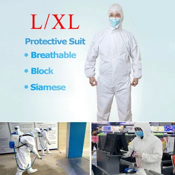 

Disposable Coveralls Clothing Protective Safety Overalls Suit Full Protection Brand New And High Quality