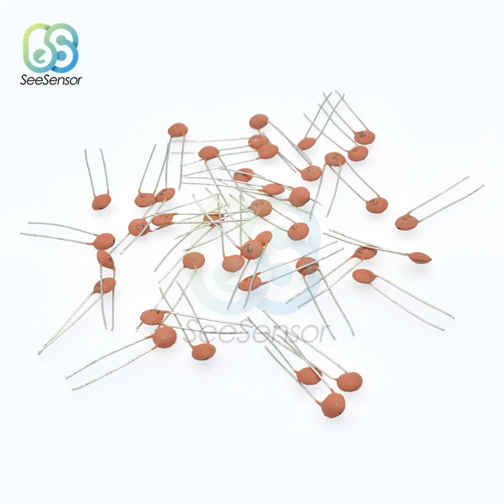 960 шт. 24value* 40 шт. 2PF-0.1UF с алюминиевой крышкой, 50В Керамика конденсатор с алюминиевой крышкой, Ассорти комплект Ассортимент комплект ювелирных изделий с коробкой