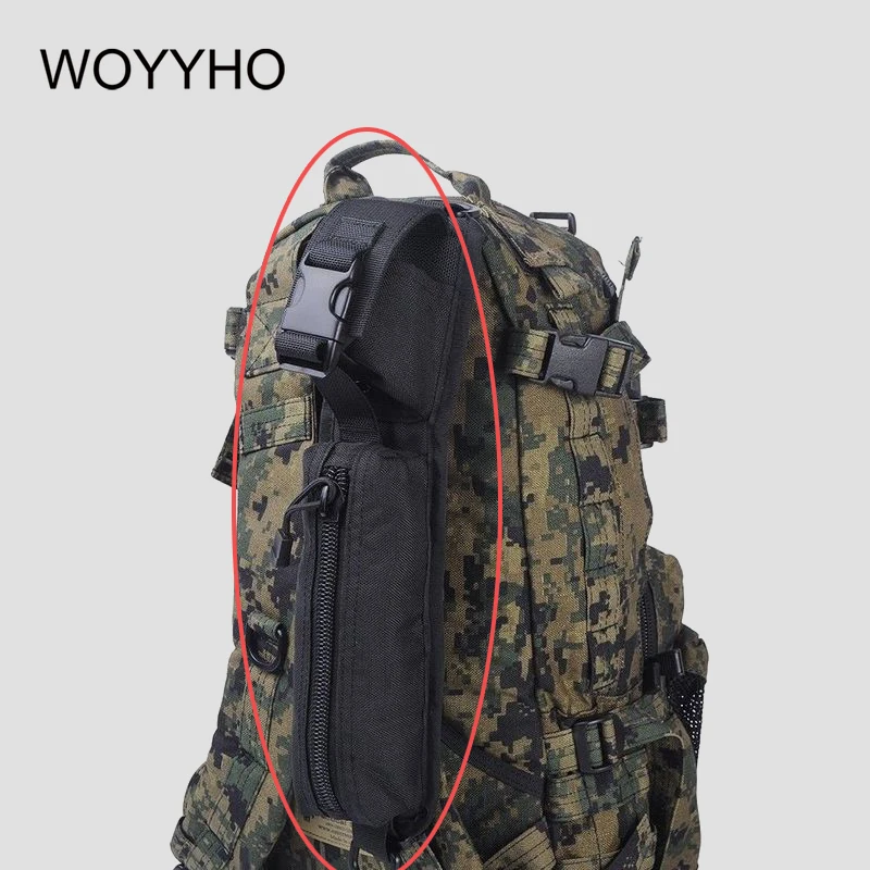 

Molle Army Bag, Tactiacl Military Sub-package, Shoulder Strap Sundries Bags for Backpack, Outdoor Hiking Traval Tool Storage Bag