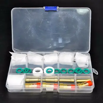 

Set Tig torch Stubby Gas Lens Glass Cup Welding Accessories Holder Tool