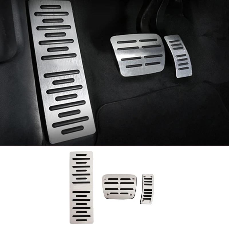 car rest accelerator pedal brake cover trims for audi Q7 2015 2016 2017 2018 2019 2020 2021 s line 4M accessories interior q8 | Автомобили