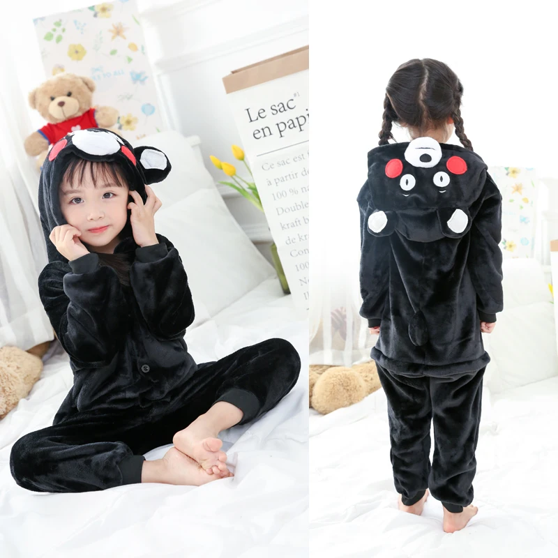 Детские зимние пижамы в стиле Стич, детское Хлопковое одеяло кигуруми с единорогом, человеком-пауком для маленьких мальчиков и девочек, детский комбинезон, одежда для сна