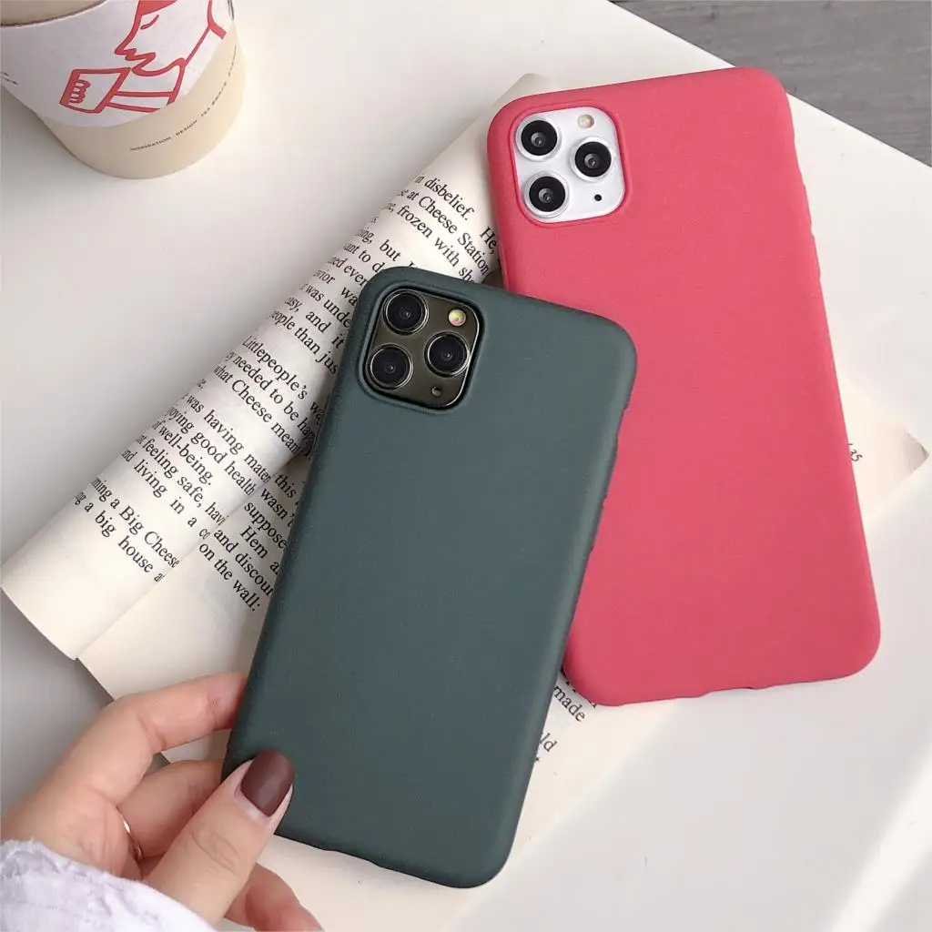 Oneplus 7 7T Pro 용 초박형 사암 케이스 Oneplus 6T 6 5T 5 One Plus 7 T 소프트 슬림 실리콘 용 럭셔리 빈티지 매트 커버