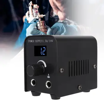 

Tattoo Power Supply LED Digital Display Screen High Power Tattoo Machine Power Supply Tattoo Tool Footswitch
