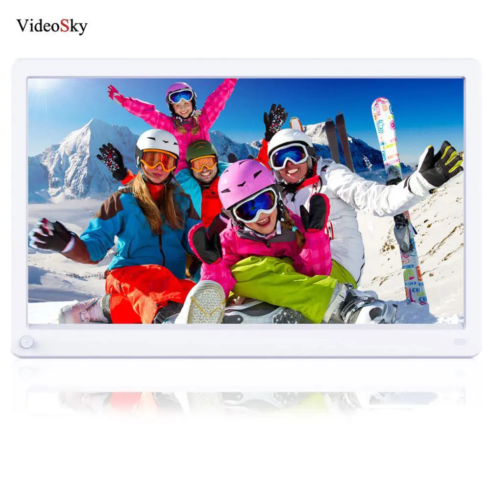 Videosky новый 15 6 ''светодиодный Подсветка HD 1920*1080 цифровая фоторамка