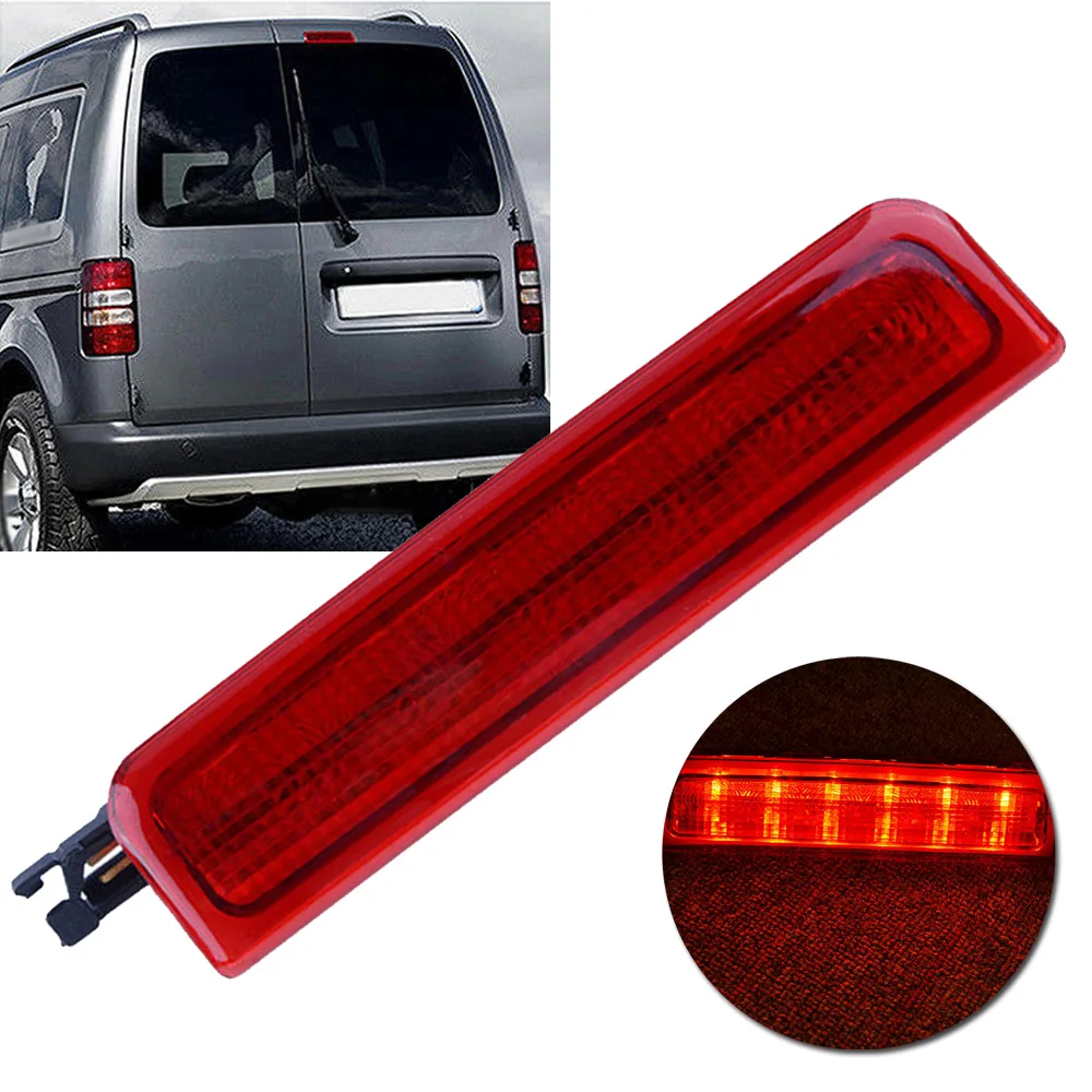 

1pc Parking Brake Light Lamp Red For Caddy 2004-2016 Brake Light 2K0945087C Car Accessories