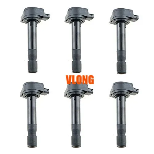6 шт. высокое качество катушка зажигания 30520-RCA-A02 30520-P8E-A01 для Honda Legend Accord поток Одиссеи для Civic Pilot Ridgeline