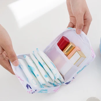 

Sanitary Napkin Bag Cartoon Storage Bag Sanitary Napkin Bag Cartoon Nylon Girl Towel Storage Bag