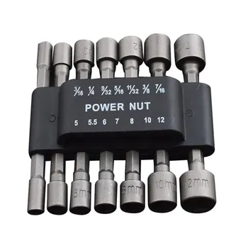 

9/16Pc Powerful Socket Combination Hexagon Socket Wrench Screwdriver 5-13Mm Air Approved Socket Combination