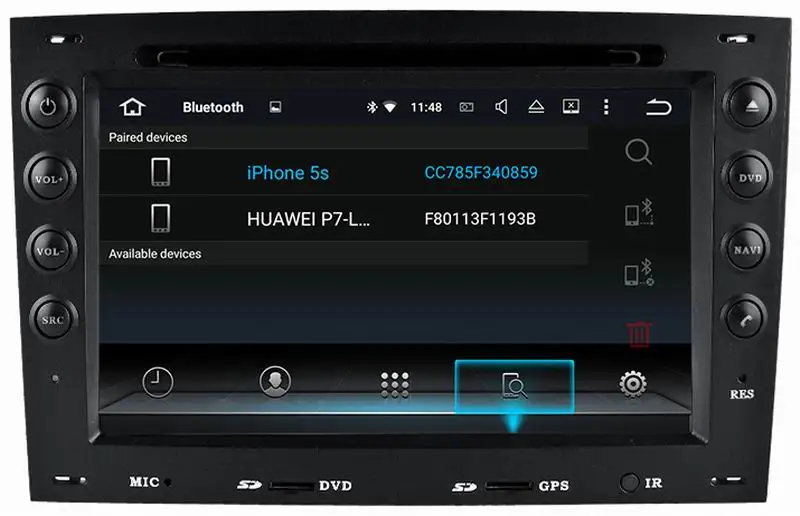 Автомагнитола для Renault Megane II мультимедийный плеер на Android 7 1 с дюймовым дисплеем GPS
