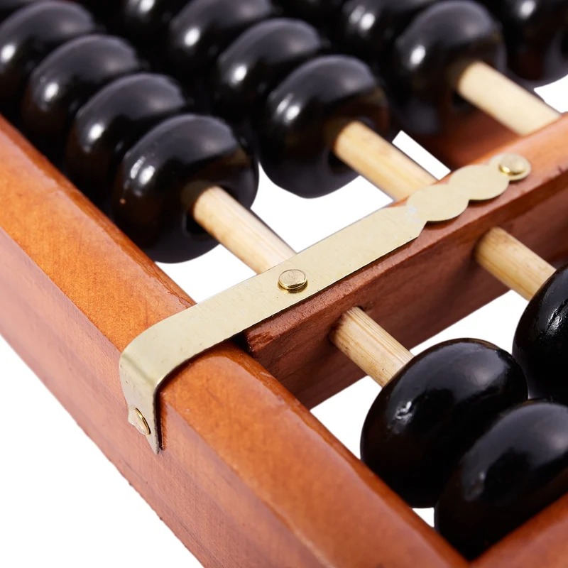 Vintage-Style Chinese Wooden Abacus, Chinese Lucky Calculator