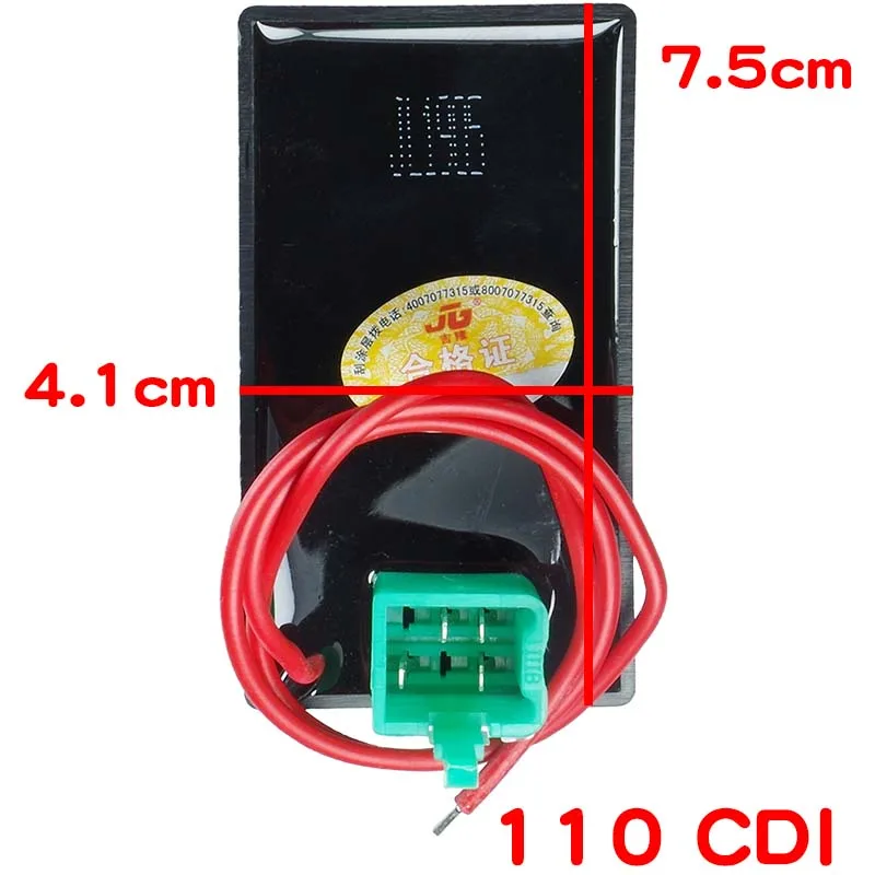 Зажигание мотоцикла высокая производительность 110 48Q JH 70 90 100 CDI Коробка зажигания DC сгорел CDI блок зажигания
