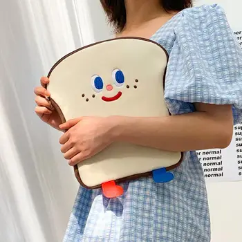 

Cute Fashion Toast ipad Bag 11 inch 10.2 inch Mini Liner Bag ins Wind Girl Heart Tablet Bag