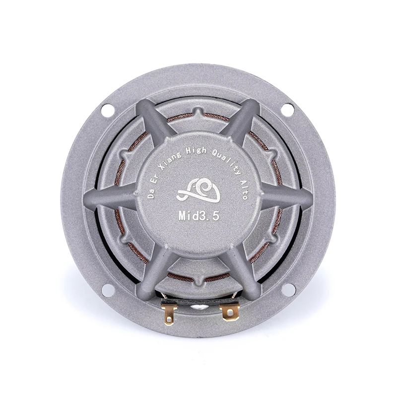2pcs High-quality car audio modified 3.5-inch ceramic cone mid-range speaker car three-way dedicated mid-range speaker