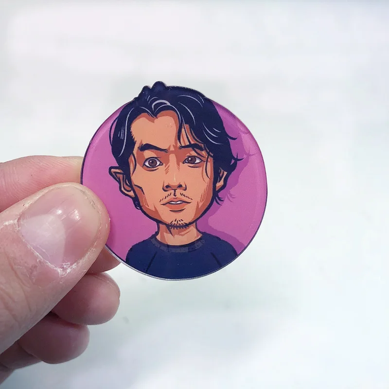 Новые Ходячие мертвецы пленка Магнит на Холодильник Сообщение сувенир стикер