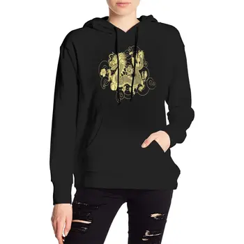

Gold Dragon Hibiscus Sakura Flower Women Hoodies Sweatshirt 2020 Hooded Sweatshirt Casual Loose Jumper Pullover Jacket