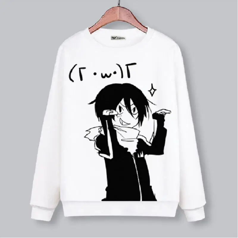 Толстовка унисекс с круглым вырезом аниме Noragami Yato Iki Hiyori Yukine Нора свитшоты куртка