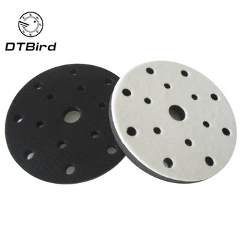

6 Inch(150mm) 15-Hole High Density Hard Sponge Surface Protection Interface Pads for 6" Sanding Pad, Power Grinder Accessories