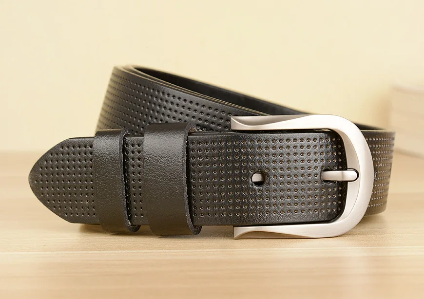Manufacturers Direct Sales Of High-end Men's Belt Genuine Leather Fashion Antique Leisure Jeans Belt Pure Leather Men Belt