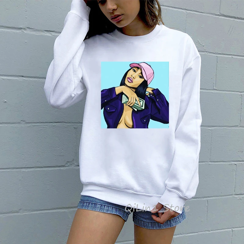 Sudadera Mujer зарабатывать деньги не друзья меланина попсовое толстовки Женская обувь