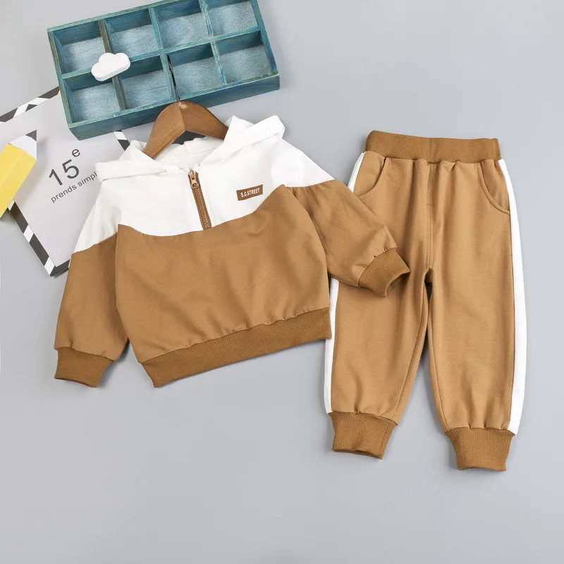 New 2020 Autumn Winter Girls Clothes Set Toddler Boy Kids Sport Suit Hoodies+Pants 2Pcs Outfits Children Costume | Детская одежда и