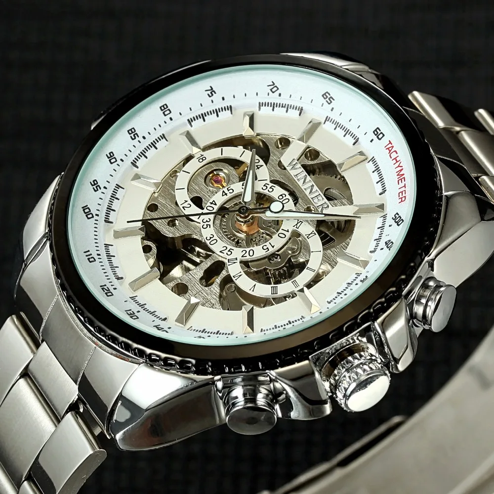 

Winner New Design Men Mechanical Watches Mens Luxury Montre Homme Clock Men Automatic Skeleton Watch Relogio Masculino