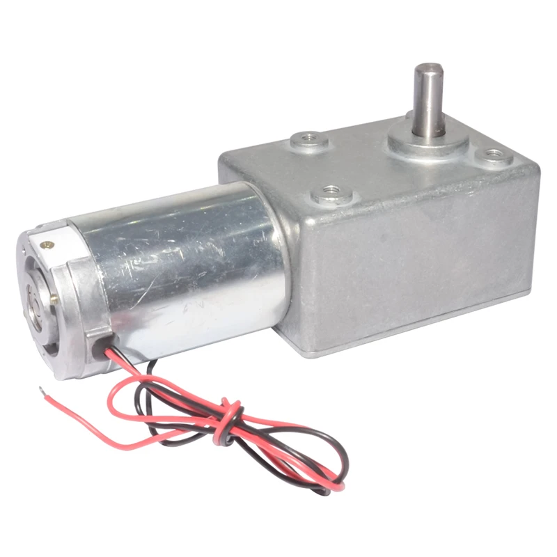 Электродвигатель шестерни постоянного тока 58GZ868 12V 24V 3 95RPM DC двухосный мотор червя