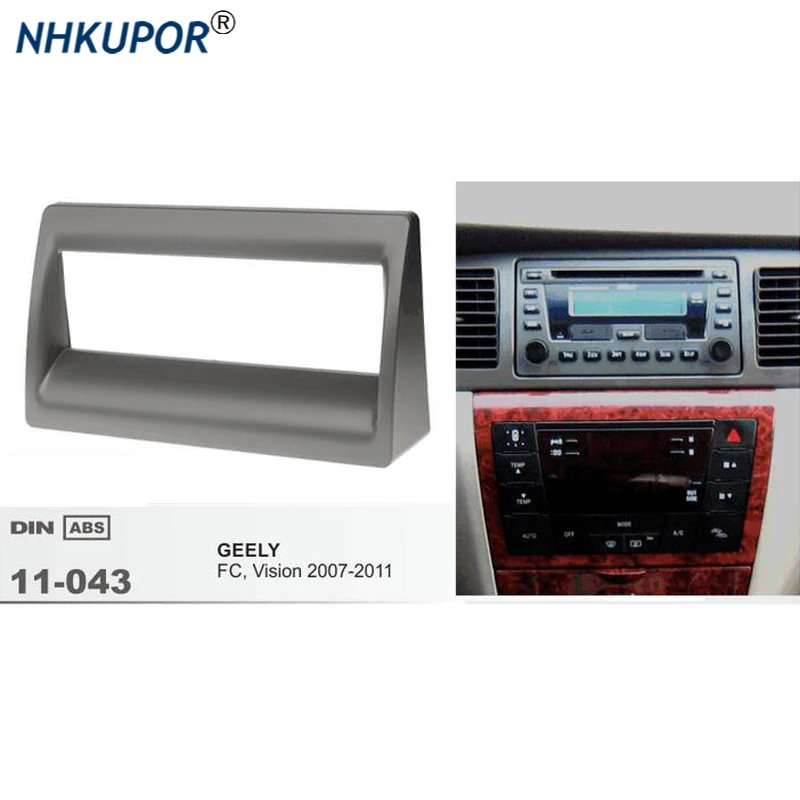 Автомобильная магнитола 1 Din для GEELY FC Vision 2007 2008 2009 20010 2011 стереопанель приборная