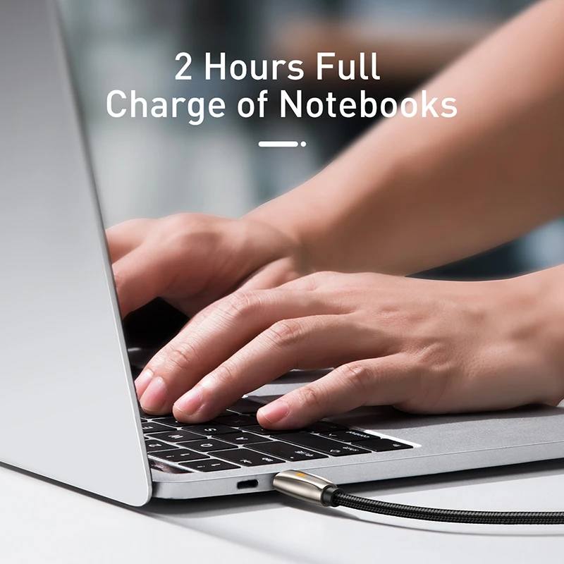 Baseus usb type C to type C кабель для samsung S10 MacBook Pro светодиодный 60 Вт PD кабель для быстрой зарядки 4,0 type USB-C