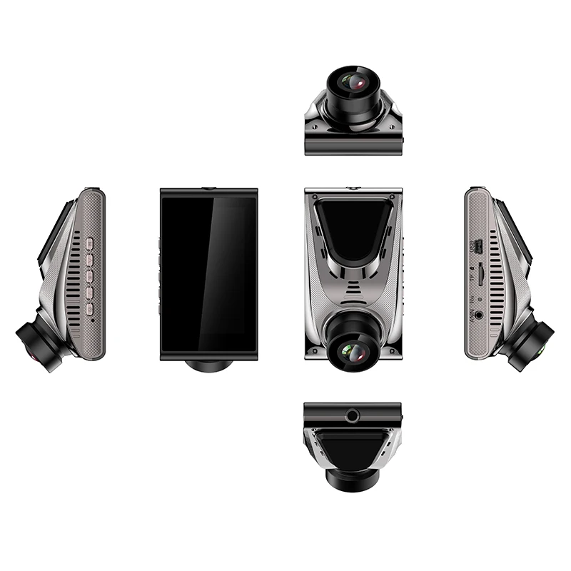 Dash Cam Full HD 1080P автомобильная камера Dashcam Вертикальная 3,0 дюймов ips сенсорный экран Автомобильный видеорегистратор с функцией ночного видения регистратор g-сенсор парковка WDR