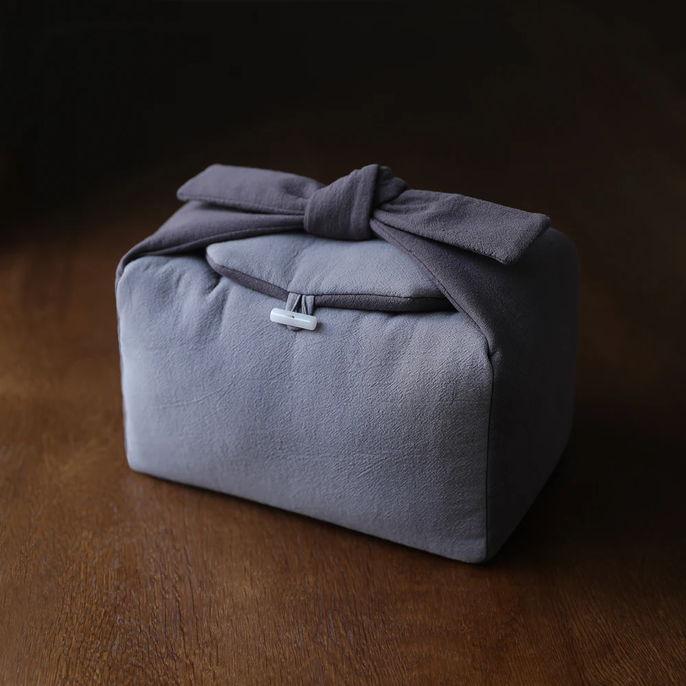 Multifunctional Travel Cloth Storage Bag Teapot Teacup Set Accessory Hand Bag Cotton Linen Tea Cozies Tea Set Accessories ZH564 tea storage bags