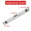 High Precision Spirit Level Magnetic High Bearing Ruler Lever Bubbles Rustproof Horizontal Ruler Spirit Level  balance ruler ► Photo 3/6