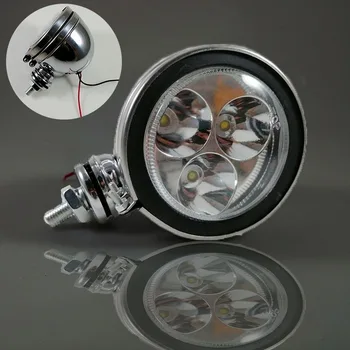 

Universal Motorcycle Fog Light LED Metal Retro Car Modified Front Auxiliary Daytime Running Lights