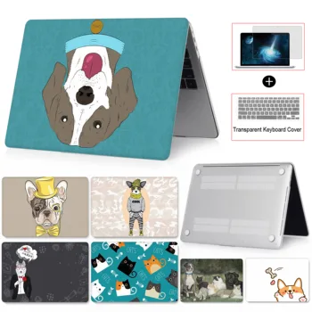 

New Laptop Case For Macbook Touch bar ID A1932 Cover, For Mac Air Pro Retina 11 12 13 15 13.3 15.4 16 inch Color printing shell