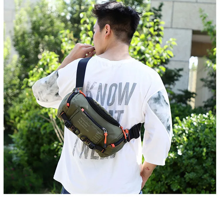 Chest Bags for Men Bags Multifunction Fanny Pack Sling Crossbody Bags  Outdoors Riding Sports Running Short Trip Waist Pack - AliExpress