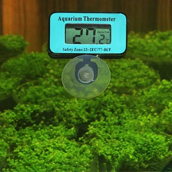 

Aquarium Thermometer Digital Submersible Temperature Gauge With Suction Cup Digital Fish Tank Thermometer Monitor Helper