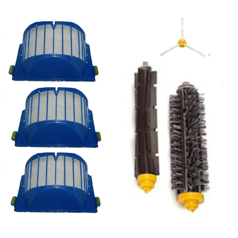 

Aerovac фильтр + щетина и гибкая щетка для Beater для irobot roomba 620 610 630 650 660 аксессуары для пылесоса