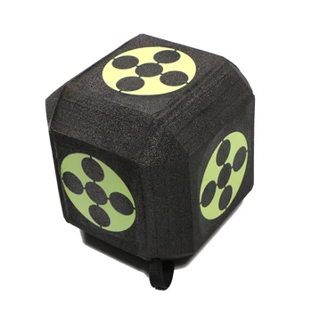 

1x Archery 3D Dice Target Cube Bow Arrow Broadhead Target Training Tool Assembly