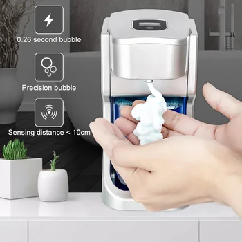 

Spot Automatic Soap Foams Dispenser Soap Pumper for Hands Washing Intelligent Sensor VJ-Drop