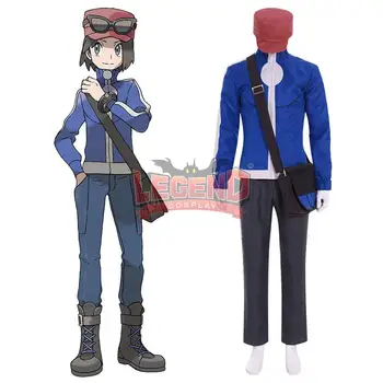 

Cosplaylegend Game Pokemon ＸＹ Calem Cosplay Costume adult costume outfit custom made