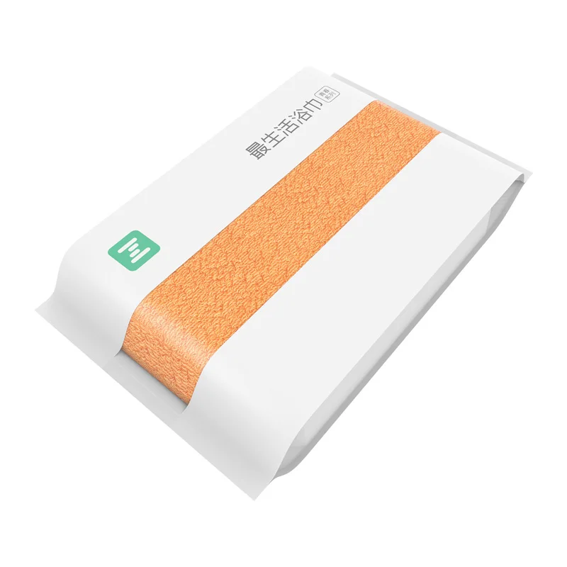 Xiaomi ZSH банное полотенце, Хлопковое полотенце, пляжное полотенце, мочалка, антибактериальное водопоглощение - Цвет: Оранжевый
