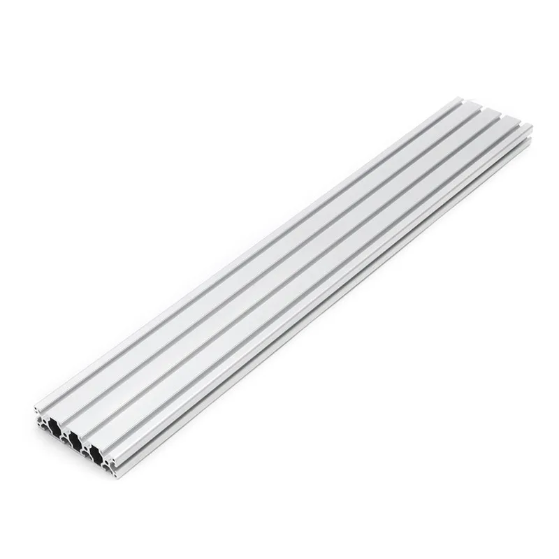 

1000mm Sliver 40160 T Slot Aluminum Extrusions 40x160mm Aluminum Profile Extrusion Frame For Machine Guards And Workstations