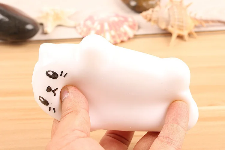 12 см милые игрушки для съёмки кошек, забавные игрушки для снятия стресса, ленивый спящий Кот, Ароматизированная подвеска, медленно поднимающаяся, сжимающая талию, интерактивные игрушки для лечения