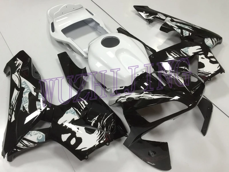 Кузов CBR 600RR 2004 Пластиковые обтекатели CBR600 RR 2003 материя черная девочка обвес CBR 600 RR 2003-2004